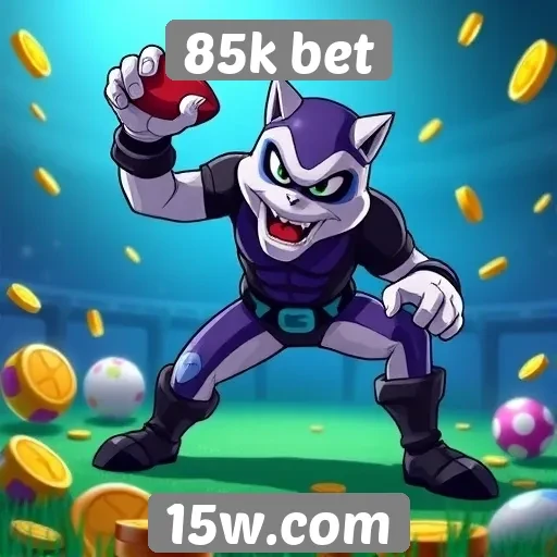 Variedade de jogos disponíveis no 85k bet